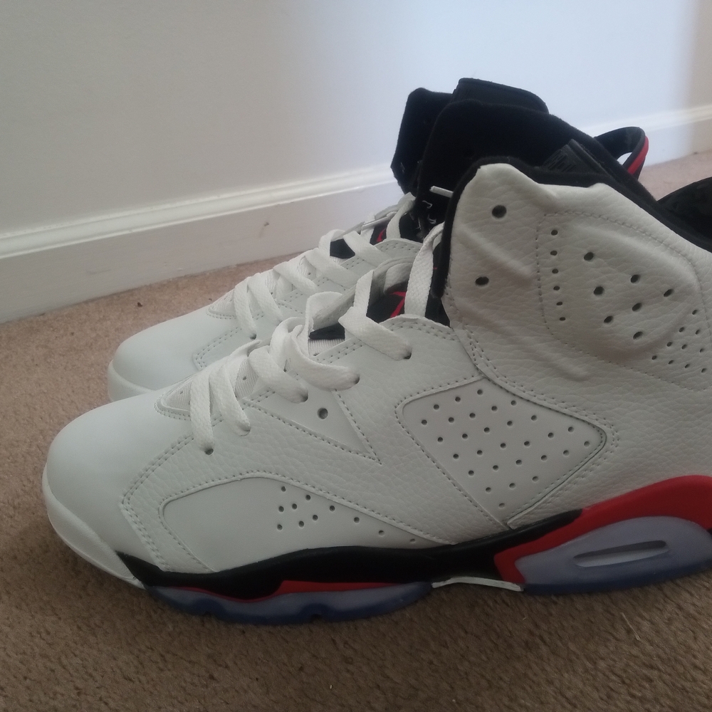 Men's Jordan Retro 6 Fire Red Sz 10